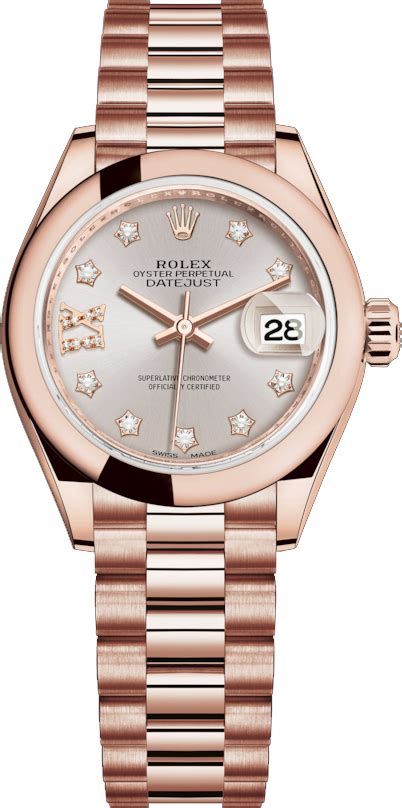 rolex rose gold female watch|Rolex datejust 28mm rose gold.